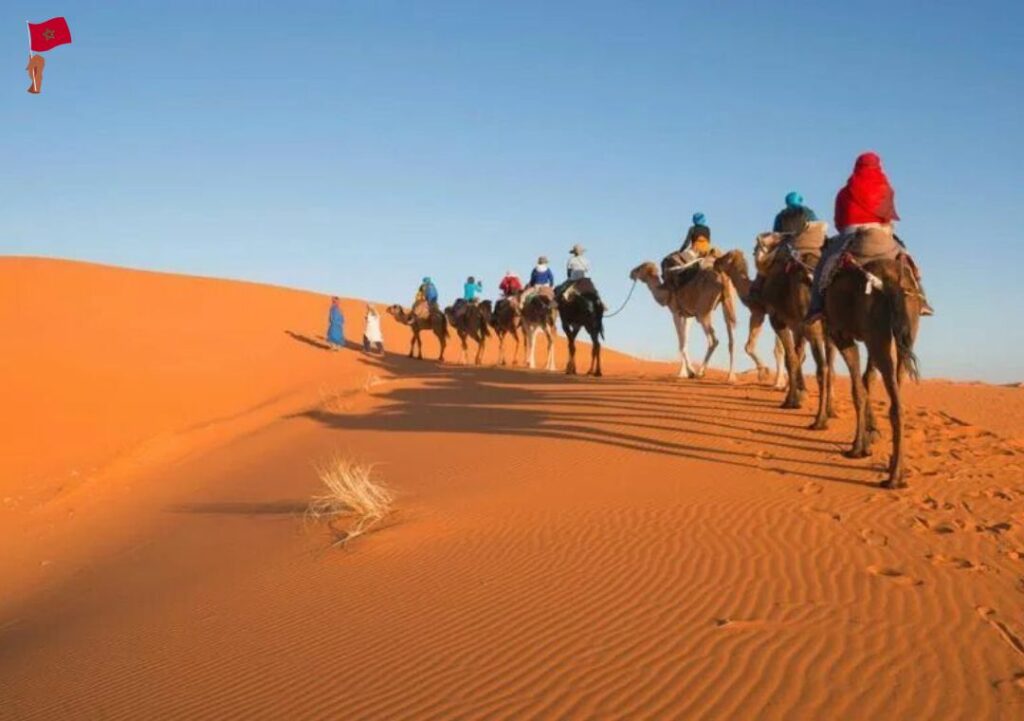 Agadir to Zagora desert tour – sunrise camel ride in the Sahara
