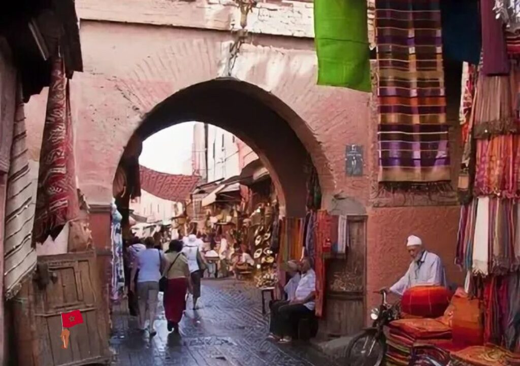 Traditional desert camp on the Agadir to Zagora desert tour