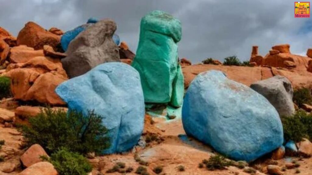 Painted Rocks Tafraoute by Jean Vérame